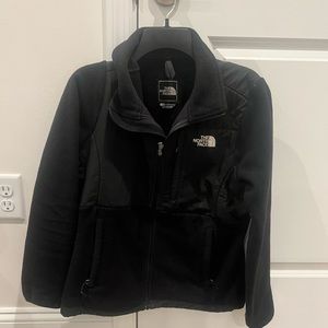 North face. Fleece zip up. Black. Size medium.
